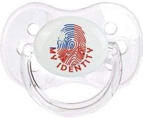 Empreinte My Identity Taïwan Sucette Cerise Transparent classique