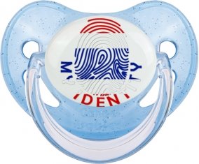 Empreinte My Identity Thaïlande Sucete Physiologique Bleue à paillette