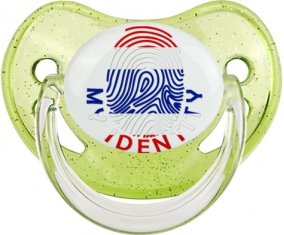 Empreinte My Identity Thaïlande Sucete Physiologique Vert à paillette