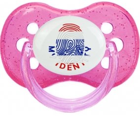 Empreinte My Identity Thaïlande Sucette Cerise Rose à paillette