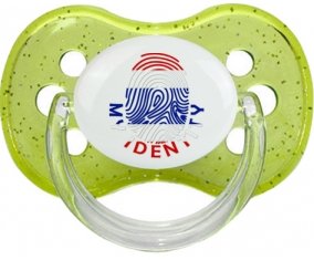 Empreinte My Identity Thaïlande Sucette Cerise Vert à paillette