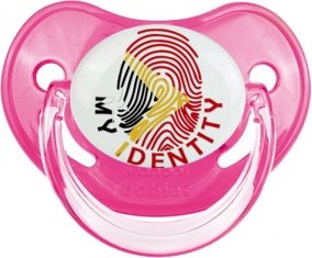 Empreinte My Identity Timor Leste Sucette Physiologique Rose classique