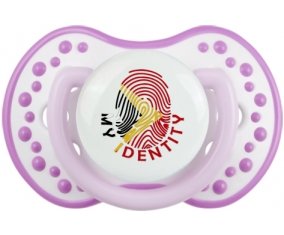 Empreinte My Identity Timor Leste Sucette LOVI Dynamic Blanc-mauve classique