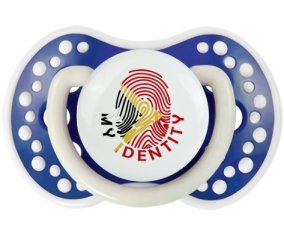 Empreinte My Identity Timor Leste Sucette LOVI Dynamic Bleu-marine phosphorescente