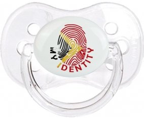 Empreinte My Identity Timor Leste Sucette Cerise Transparent classique