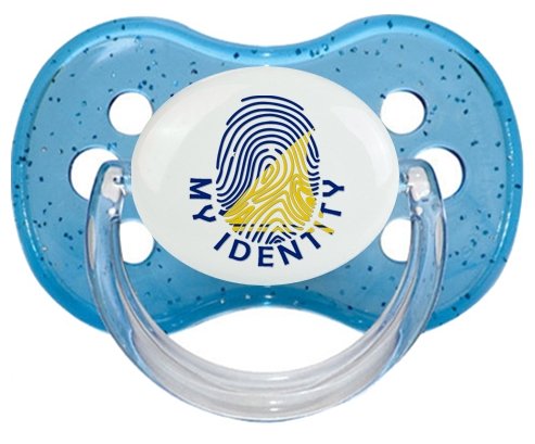 Empreinte My Identity Tokelau Sucete Cerise Bleu à paillette