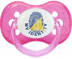 Empreinte My Identity Tokelau Sucete Cerise Rose à paillette