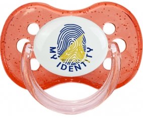 Empreinte My Identity Tokelau Sucete Cerise Rouge à paillette