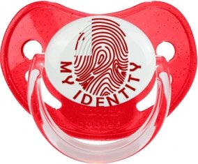 Empreinte My Identity Tonga Sucete Physiologique Rouge à paillette
