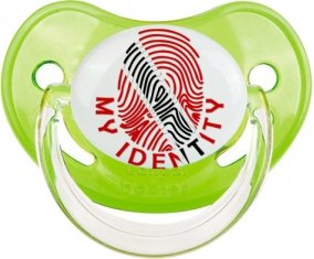 Empreinte My Identity Trinité-et-Tobago Sucette Physiologique Vert classique
