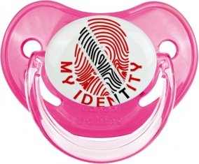 Empreinte My Identity Trinité-et-Tobago Sucette Physiologique Rose classique