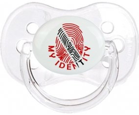 Empreinte My Identity Trinité-et-Tobago Sucette Cerise Transparent classique