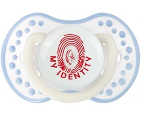 Empreinte My Identity Tunisie Sucette LOVI Dynamic Blanc-cyan classique