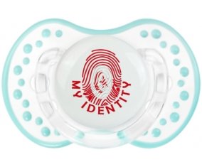 Empreinte My Identity Tunisie Sucette LOVI Dynamic Retro-blanc-lagon classique
