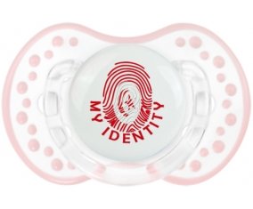 Empreinte My Identity Tunisie Sucette LOVI Dynamic Retro-blanc-rose-tendre classique