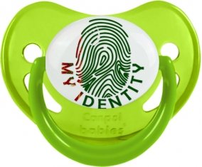 Empreinte My Identity Turkménistan Sucete Physiologique Vert phosphorescente