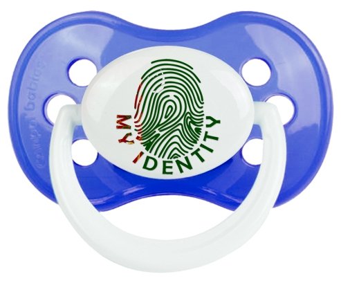 Empreinte My Identity Turkménistan Sucette Anatomique Bleu classique