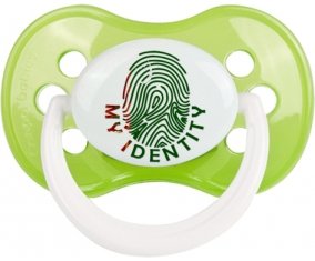 Empreinte My Identity Turkménistan Sucette Anatomique Vert classique