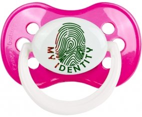 Empreinte My Identity Turkménistan Sucette Anatomique Rose foncé classique