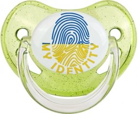Empreinte My Identity Ukraine Sucete Physiologique Vert à paillette