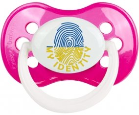 Empreinte My Identity Ukraine Sucette Anatomique Rose foncé classique