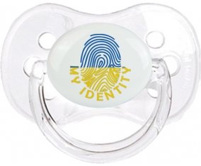 Empreinte My Identity Ukraine Sucette Cerise Transparent classique