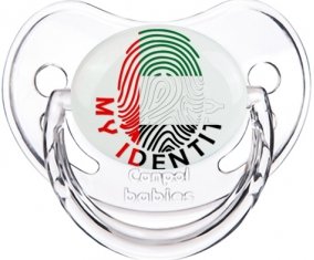 Empreinte My Identity Emirats Arabes Unis Sucette Physiologique Transparent classique