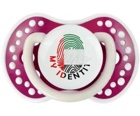 Empreinte My Identity Emirats Arabes Unis Sucette LOVI Dynamic Fuchsia phosphorescente