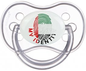 Empreinte My Identity Emirats Arabes Unis Tétine Anatomique Transparente classique