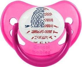 Empreinte My Identity États-Unis des îles mineures éloignées Sucete Physiologique Rose phosphorescente