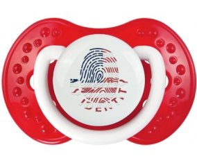 Empreinte My Identity États-Unis des îles mineures éloignées Tétine LOVI Dynamic Blanc-rouge classique