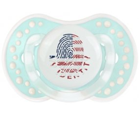 Empreinte My Identity États-Unis des îles mineures éloignées Tétine LOVI Dynamic Retro-turquoise-lagon classique