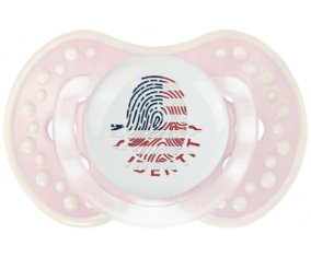 Empreinte My Identity États-Unis des îles mineures éloignées Tétine LOVI Dynamic Retro-rose-tendre classique