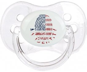 Empreinte My Identity États-Unis des îles mineures éloignées Sucette Cerise Transparent classique
