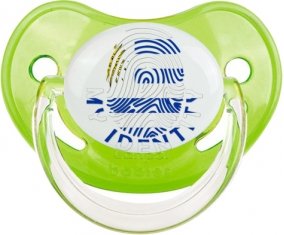 Empreinte My Identity Uruguay Sucette Physiologique Vert classique