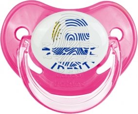 Empreinte My Identity Uruguay Sucette Physiologique Rose classique