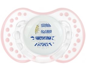 Empreinte My Identity Uruguay Sucette LOVI Dynamic Retro-blanc-rose-tendre classique