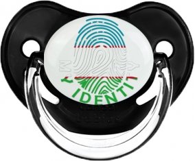 Empreinte My Identity Ouzbékistan Sucette Physiologique Noir classique