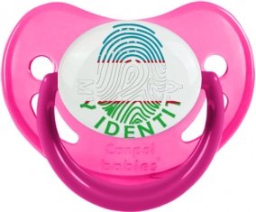 Empreinte My Identity Ouzbékistan Sucette Physiologique Rose phosphorescente