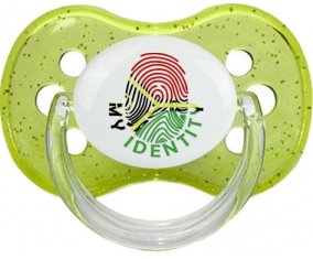Empreinte My Identity Vanuatu Sucete Cerise Vert à paillette