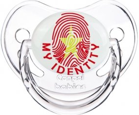 Empreinte My Identity Vietnam Sucette Physiologique Transparent classique