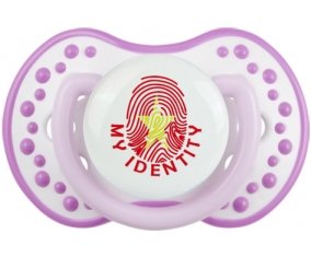 Empreinte My Identity Vietnam Sucette LOVI Dynamic Blanc-mauve classique