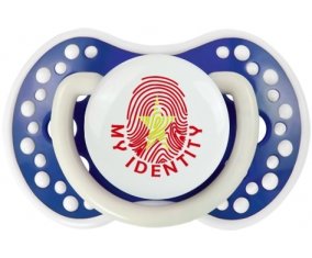 Empreinte My Identity Vietnam Sucette LOVI Dynamic Bleu-marine phosphorescente
