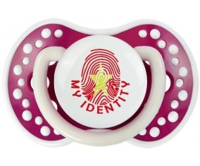 Empreinte My Identity Vietnam Sucette LOVI Dynamic Fuchsia phosphorescente
