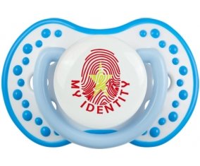 Empreinte My Identity Vietnam Sucette LOVI Dynamic Blanc-bleu phosphorescente