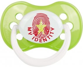Empreinte My Identity Vietnam Tétine Anatomique Vert classique