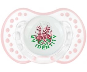 Empreinte My Identity Pays de Galles Tétine LOVI Dynamic Retro-blanc-rose-tendre classique