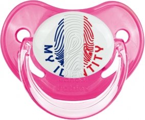 Empreinte My Identity Wallis et Futuna Sucette Physiologique Rose classique
