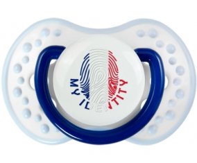 Empreinte My Identity Wallis et Futuna Sucette LOVI Dynamic Marine-blanc-bleu classique