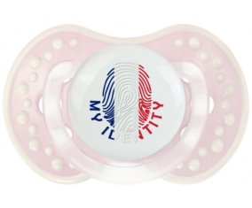 Empreinte My Identity Wallis et Futuna Sucette LOVI Dynamic Retro-rose-tendre classique